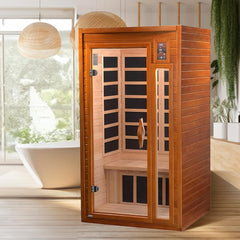 Home Sauna with Infrared Lighting for up to 2 People, Barcelona