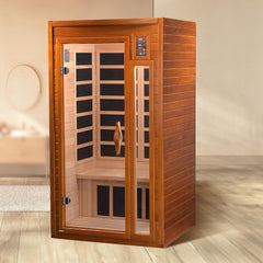 Home Sauna with Infrared Lighting for up to 2 People, Barcelona